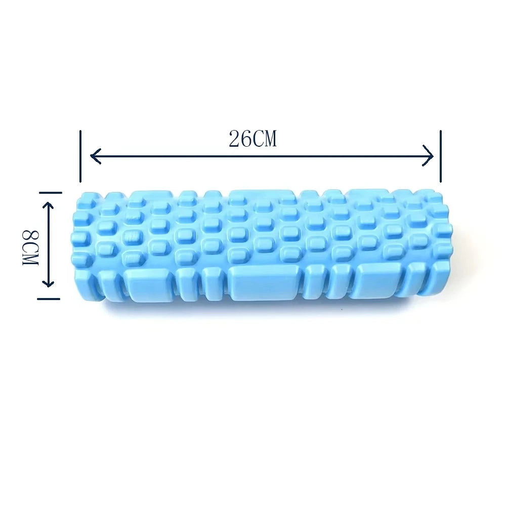 26cm Yoga Foam Roller – Muscle Massage & Balance Foam Shaft for Stretching, Recovery & Fitness