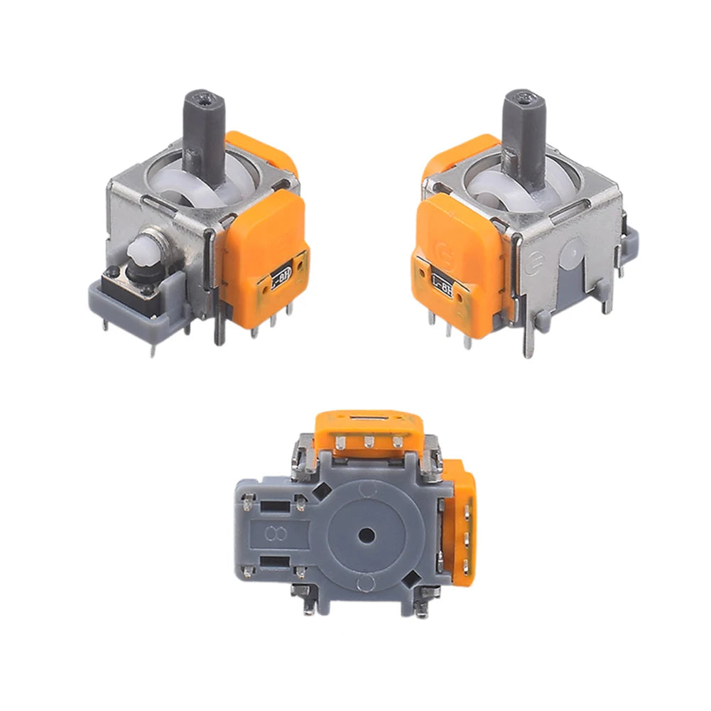 2PCS Hall Effect Joystick Modules – High-Precision 3D Analog Sticks for PS5, PS4, Xbox, Switch Pro Controllers