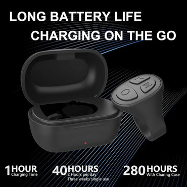 Bluetooth Scrolling Ring – TikTok Remote Controller for Hands-Free Swiping & Selfies"