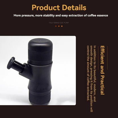 Portable Hand-Press Espresso Maker – Travel & Picnic Manual Coffee Brewer