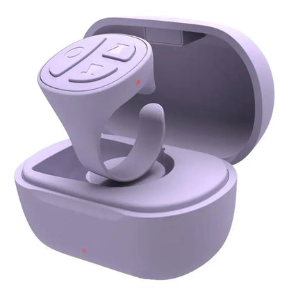 Bluetooth Scrolling Ring – TikTok Remote Controller for Hands-Free Swiping & Selfies"