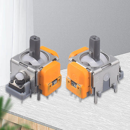 2PCS Hall Effect Joystick Modules – High-Precision 3D Analog Sticks for PS5, PS4, Xbox, Switch Pro Controllers