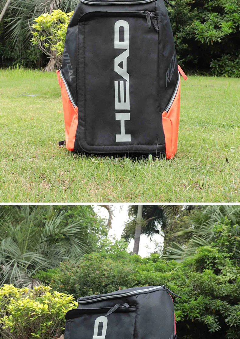 HEAD Radical Tennis Backpack – 2-Racket Sports Bag for Men and Women | Padel & Tennis Gear