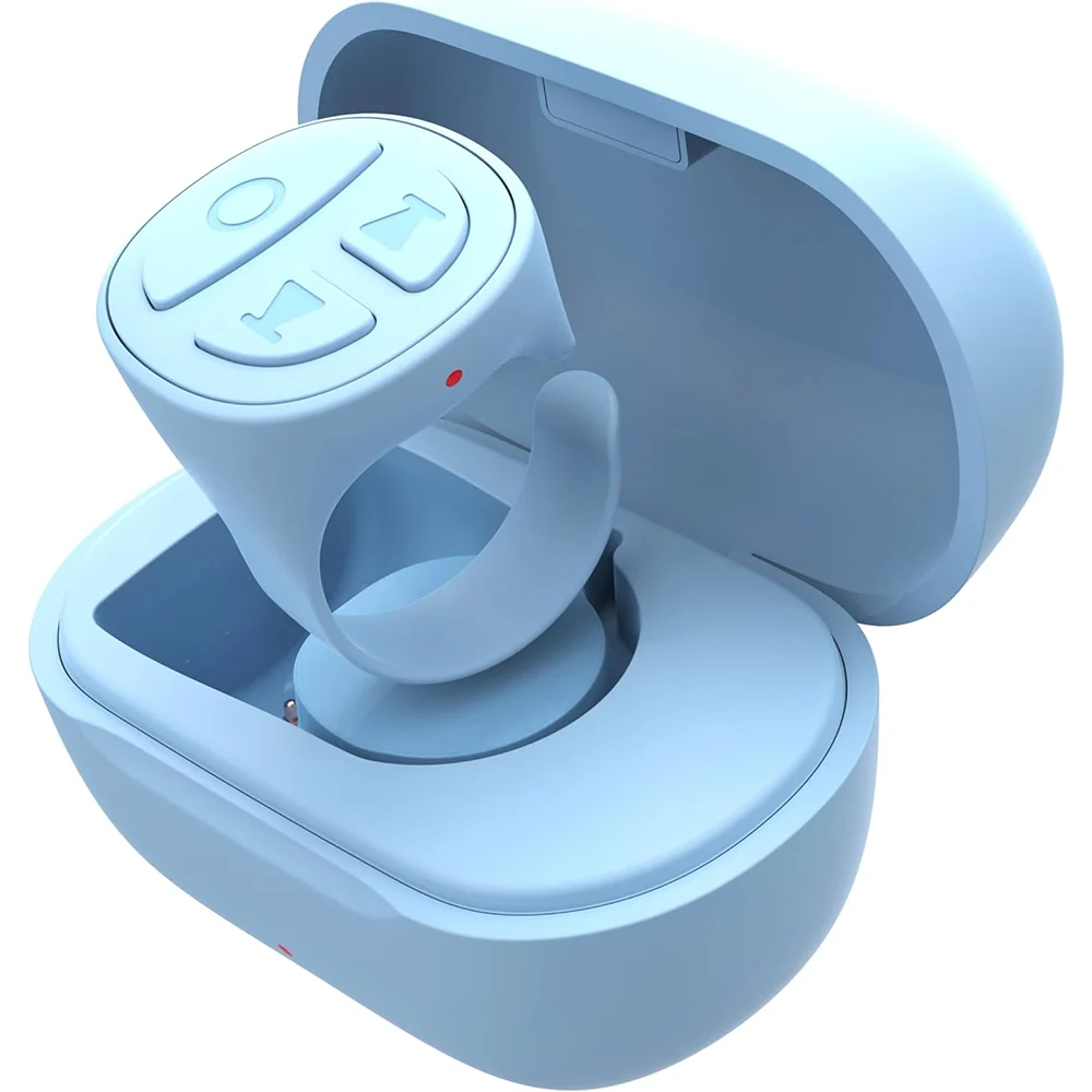 Bluetooth Scrolling Ring – TikTok Remote Controller for Hands-Free Swiping & Selfies"