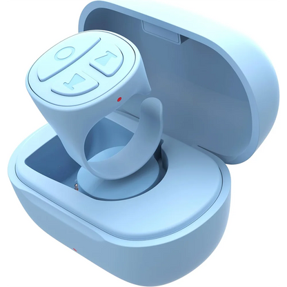 Bluetooth Scrolling Ring – TikTok Remote Controller for Hands-Free Swiping & Selfies"