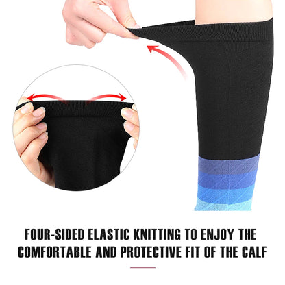 20-30 mmHg Compression Calf Sleeves – Sports Socks for Running, Recovery & Shin Splints (Unisex)