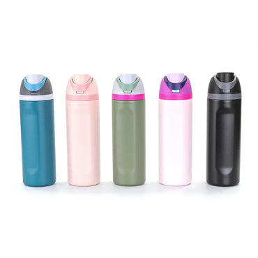2025 Stainless Steel Insulated Water Bottle with Straw – BPA-Free, Leak-Proof, 24oz/32oz Sports Bottle for Travel, Gym & Outdoor Use