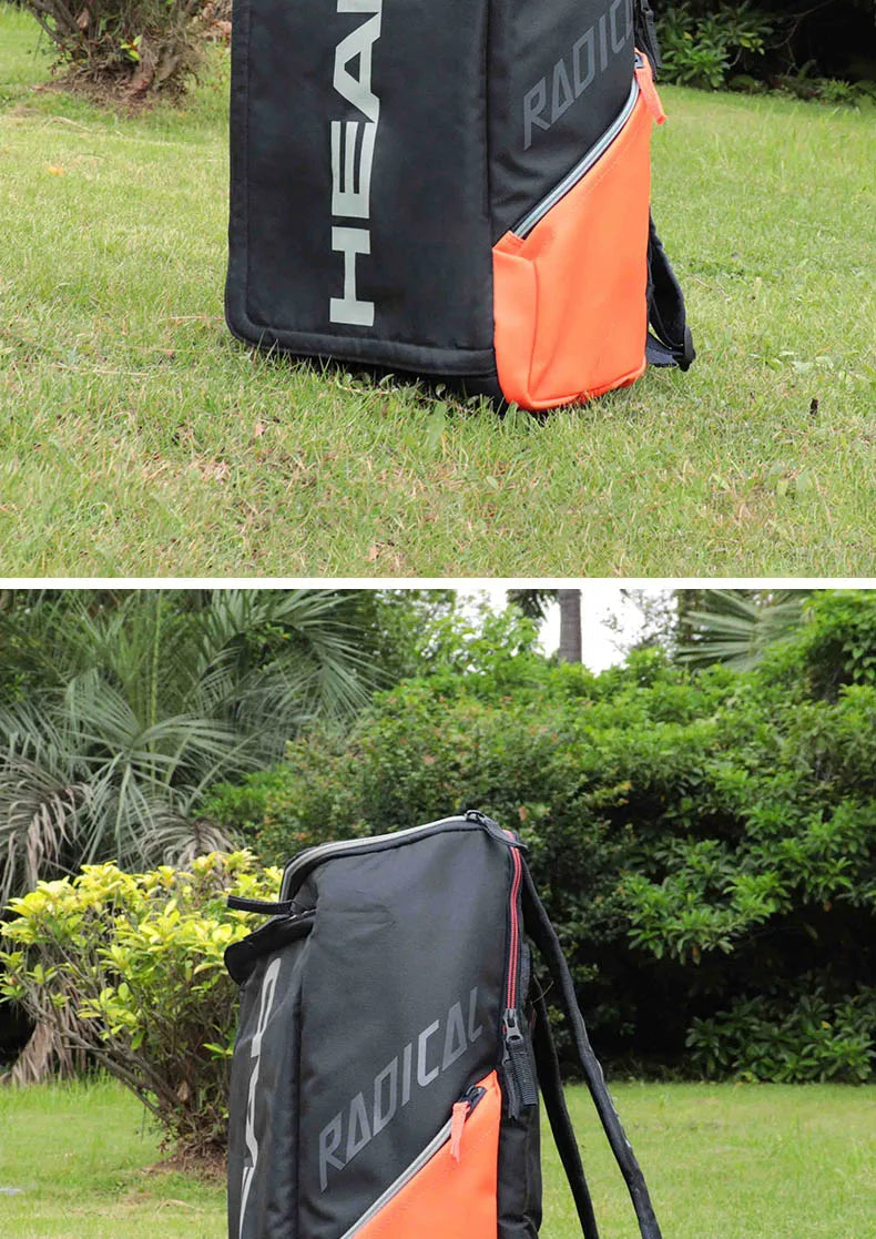 HEAD Radical Tennis Backpack – 2-Racket Sports Bag for Men and Women | Padel & Tennis Gear