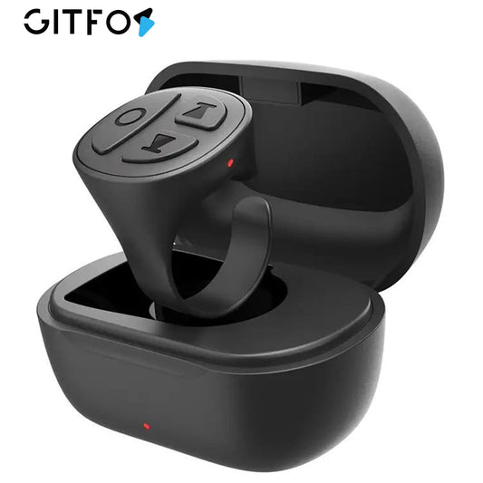 Bluetooth Scrolling Ring – TikTok Remote Controller for Hands-Free Swiping & Selfies"