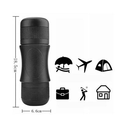 Portable Hand-Press Espresso Maker – Travel & Picnic Manual Coffee Brewer