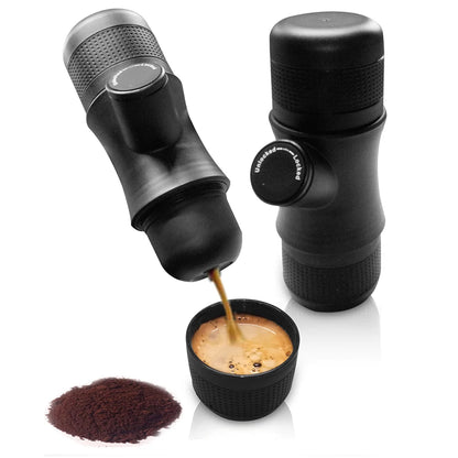 Portable Hand-Press Espresso Maker – Travel & Picnic Manual Coffee Brewer