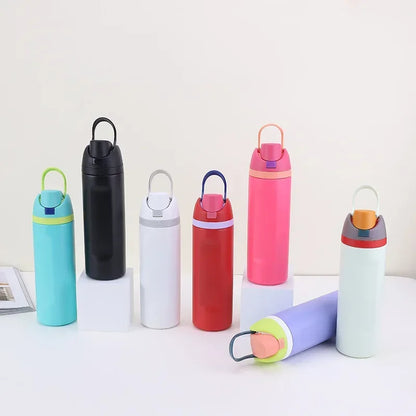 2025 Stainless Steel Insulated Water Bottle with Straw – BPA-Free, Leak-Proof, 24oz/32oz Sports Bottle for Travel, Gym & Outdoor Use