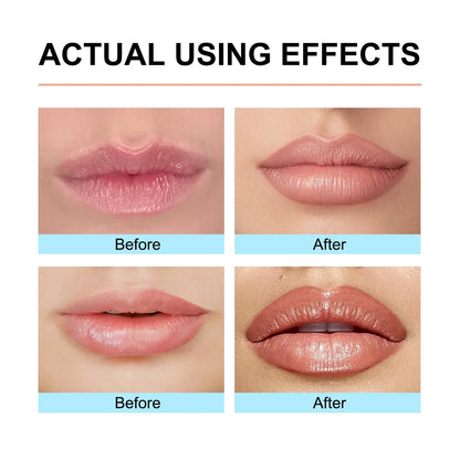 Waterproof Peel-Off Lip Tint – Long-Lasting Matte Tattoo Lip Gloss, Brown Contour Lip Stain