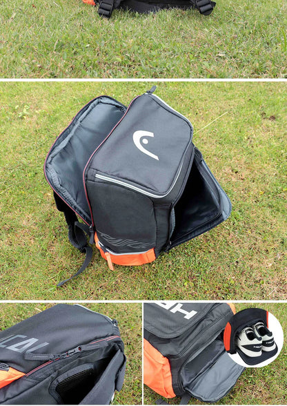HEAD Radical Tennis Backpack – 2-Racket Sports Bag for Men and Women | Padel & Tennis Gear