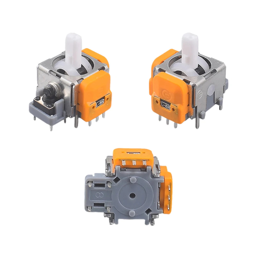 2PCS Hall Effect Joystick Modules – High-Precision 3D Analog Sticks for PS5, PS4, Xbox, Switch Pro Controllers